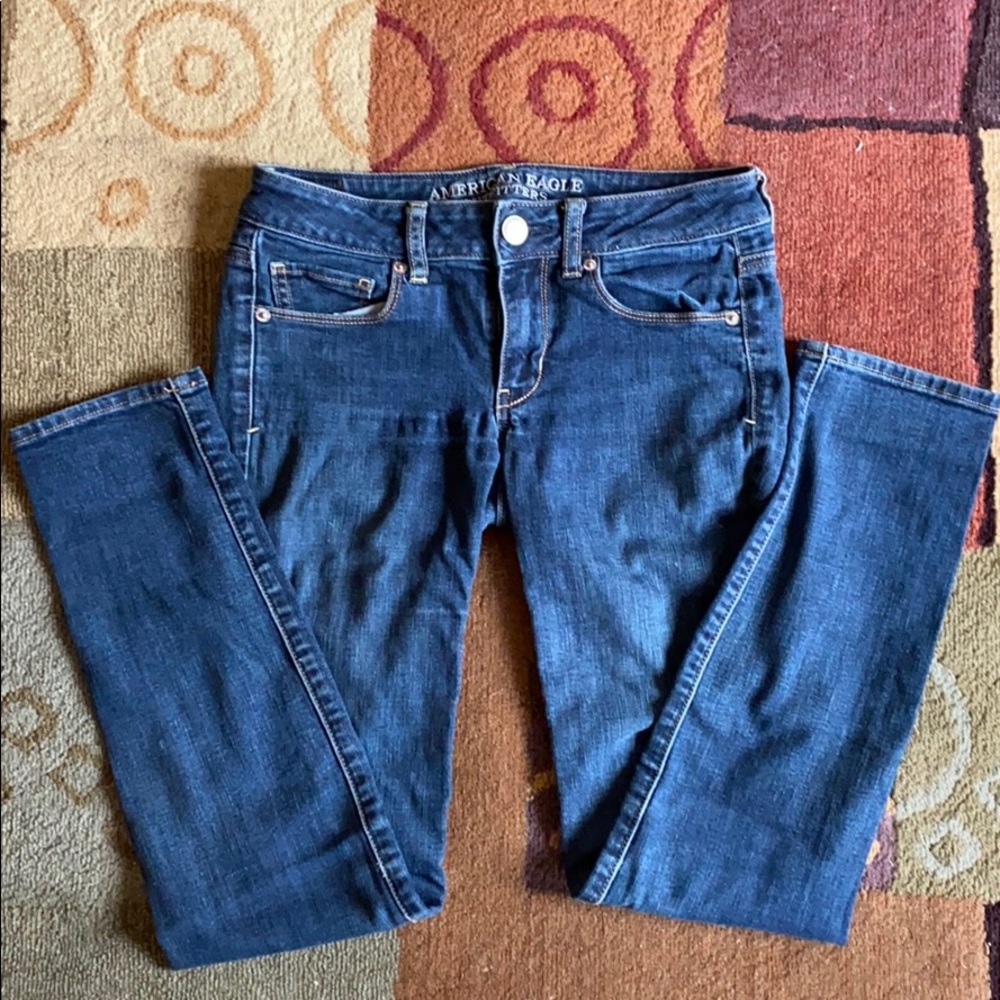 Dark blue American eagle outfitters